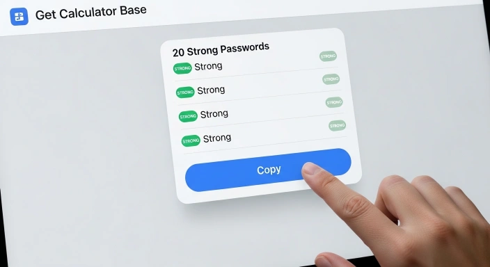Password Generator Tool