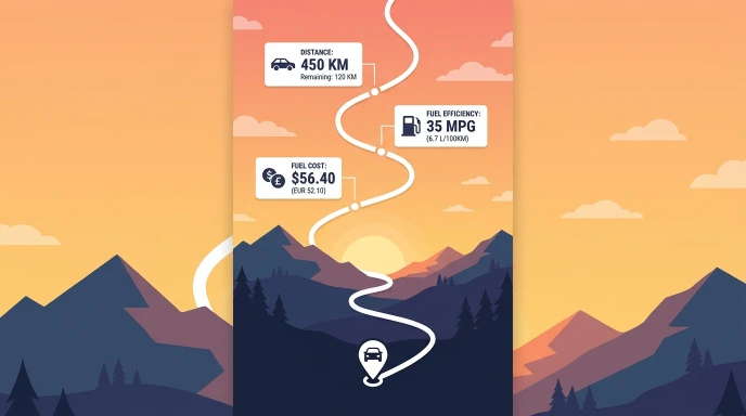 Road Trip Planner 4 Road Trip Cost Formula — The Exact Math