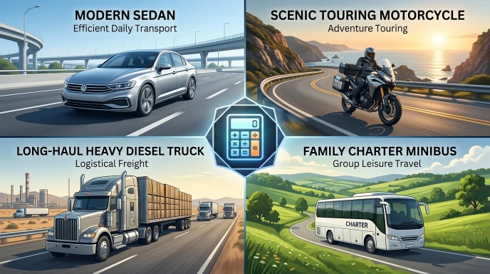 Road Trip Planner 3 Vehicle Specific Routing — How Each Vehicle Type Is Handled 1
