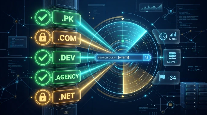 Free Domain Name Search 3 Features