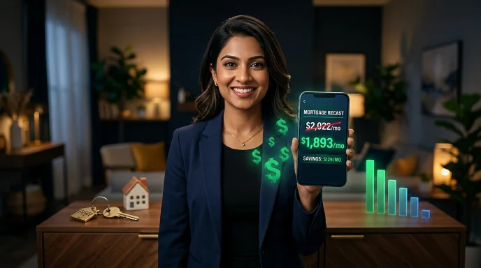 Home 13 Mortgage Recast Calculator