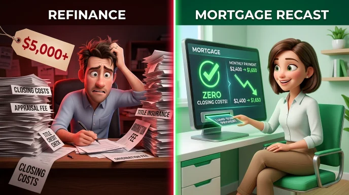 Mortgage Recast Calculator 4 mortgage recast calculator with extra payments