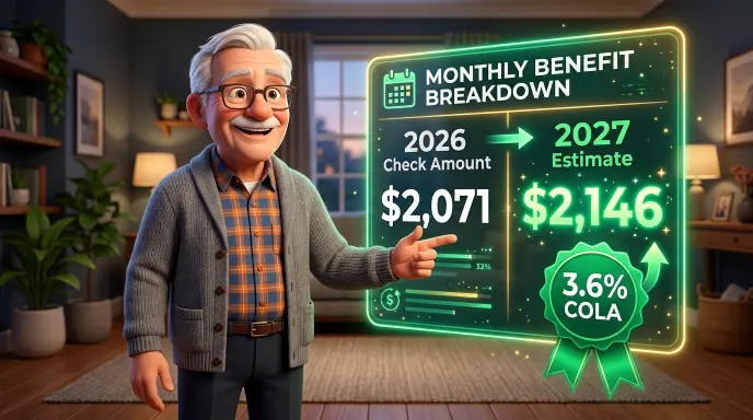 Home 13 Social Security COLA 2027 Calculator – Free Instant
