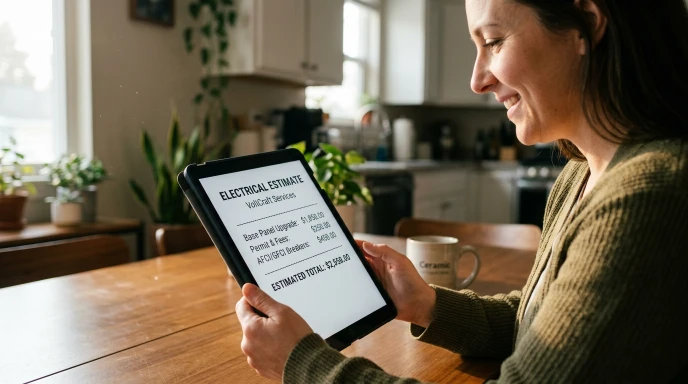 How This Electrical Panel Upgrade Cost Calculator Works